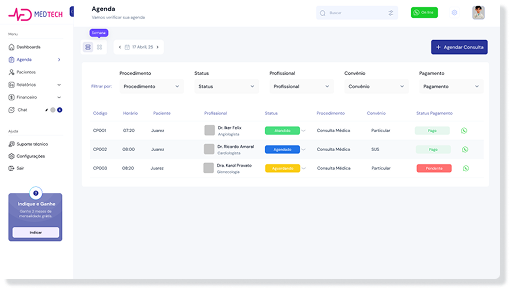 Agenda médica Agenda médica